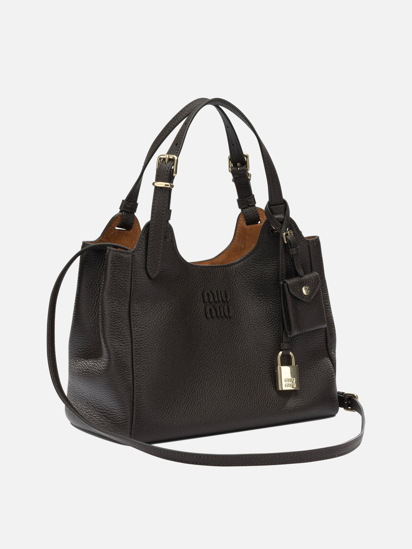 Small bags 100% calf leather  Brown - Miu Miu Women | PDP | VIETTI Online Store | Zoom-Modal_2
