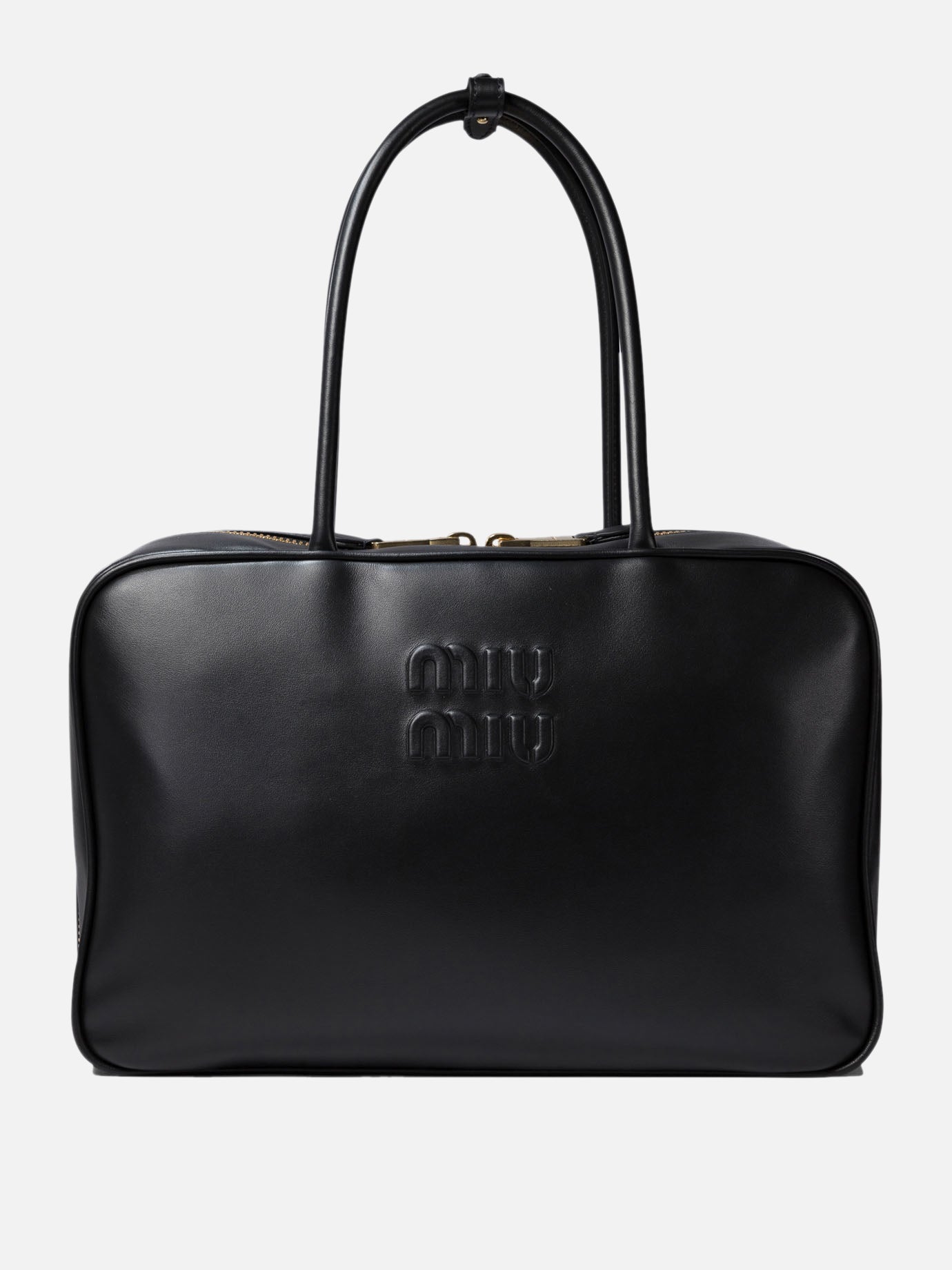 Borse grandi 100% calf leather  Nero - Miu Miu Donna | PDP | VIETTI Online Store | Zoom-Modal
