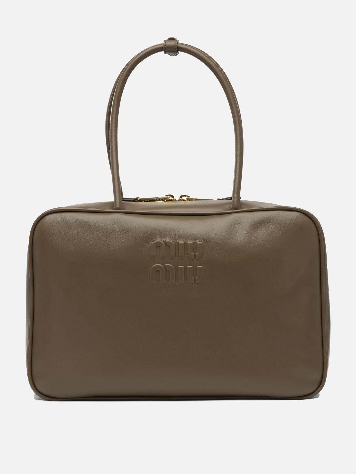 Large bags Logo  Green - Miu Miu Women | PDP | VIETTI Online Store | Zoom-Modal
