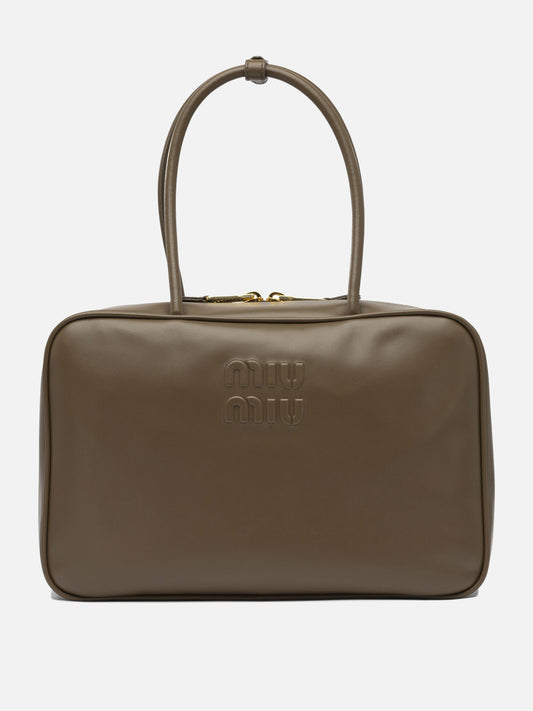Large bags Logo  Green - Miu Miu Women | PLP | VIETTI Online Store 
