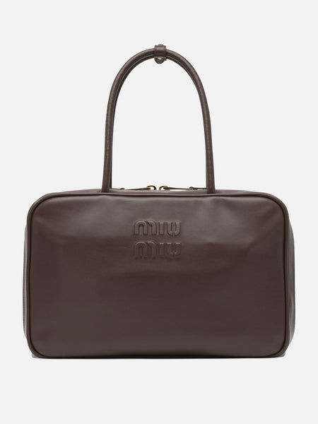 MIU MIU ショルダーバッグ MB1377 ダークブラウン Miu Miu