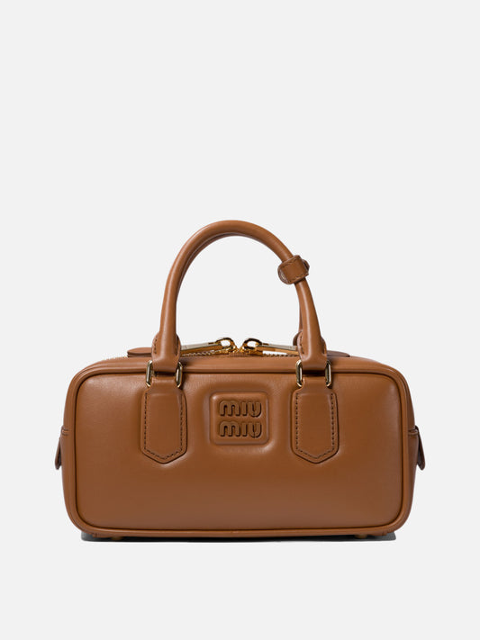 Borse piccole 100% calf leather  Marrone - Miu Miu Donna | PDP | VIETTI Online Store 
