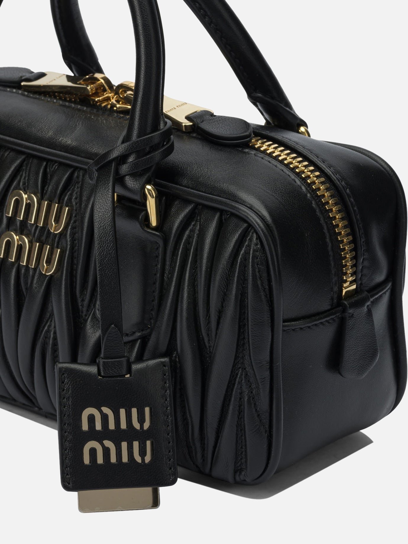 miu miu ブラック パーティーバッグ MIU MIU │ ミュウミュウ – HOUBIDOU