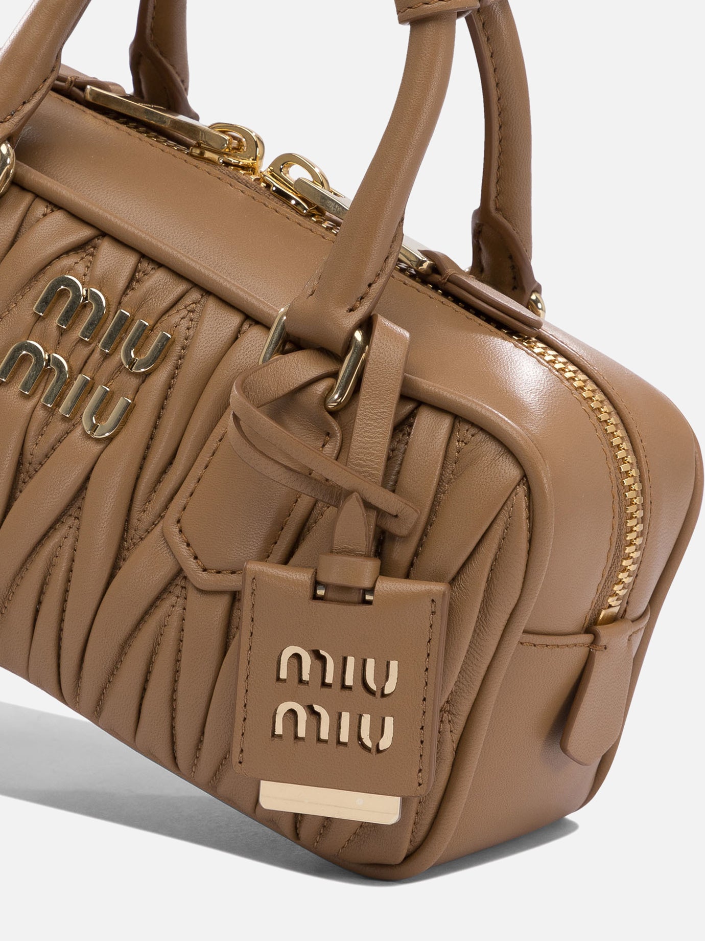 Borse piccole 100% lamb leather  Marrone - Miu Miu Donna | PDP | VIETTI Online Store | thumbnail_4