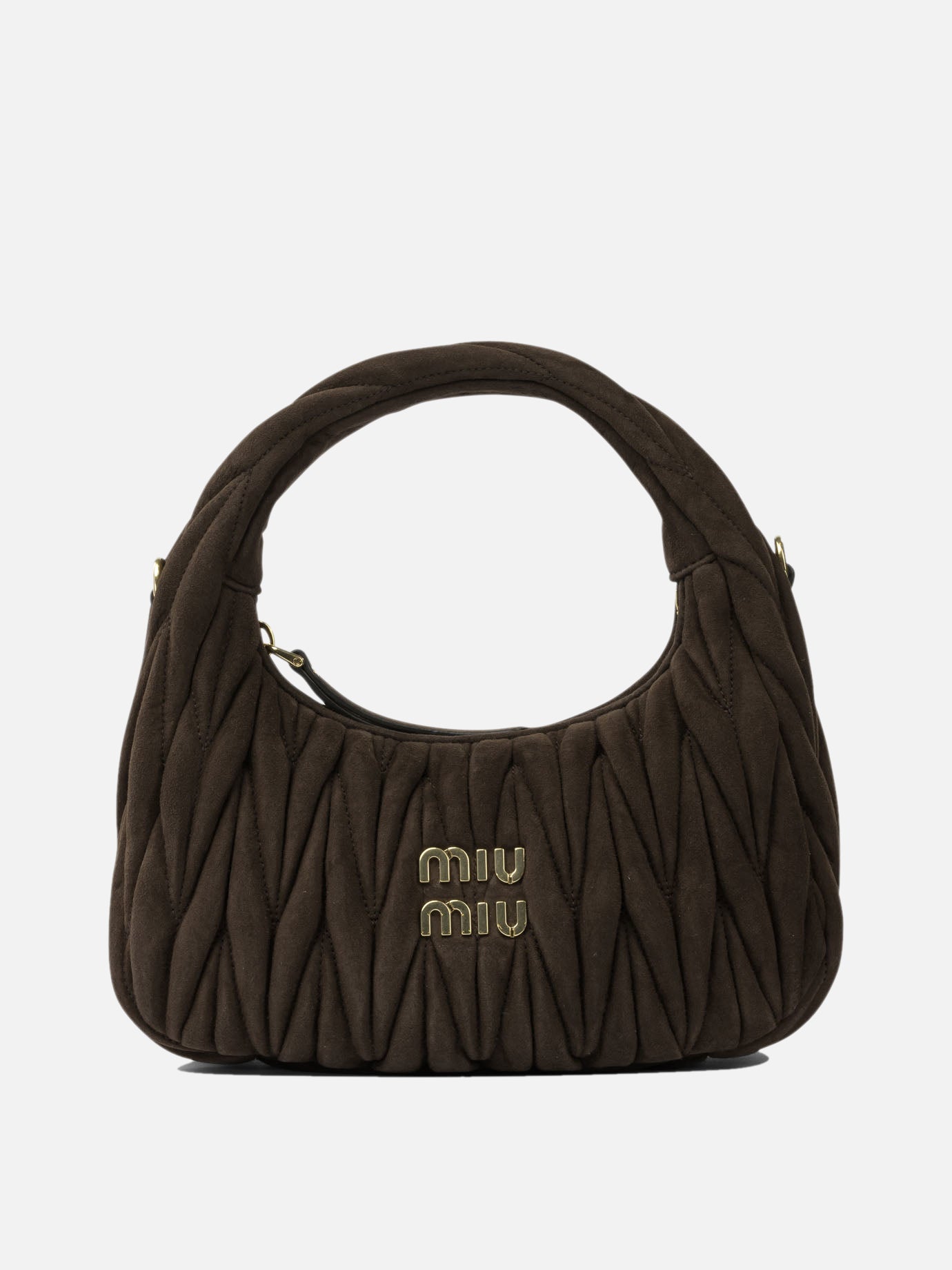 Borse piccole 100% lamb leather  Marrone - Miu Miu Donna | PDP | VIETTI Online Store | thumbnail