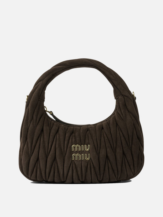 Borse piccole 100% lamb leather  Marrone - Miu Miu Donna | VIETTI Online Store 
