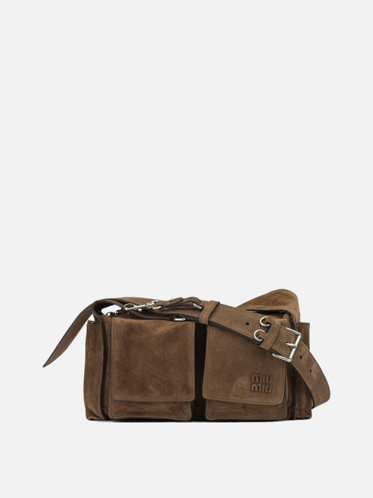 Small bags 100% calf leather  Brown - Miu Miu Women | PLP | VIETTI Online Store 
