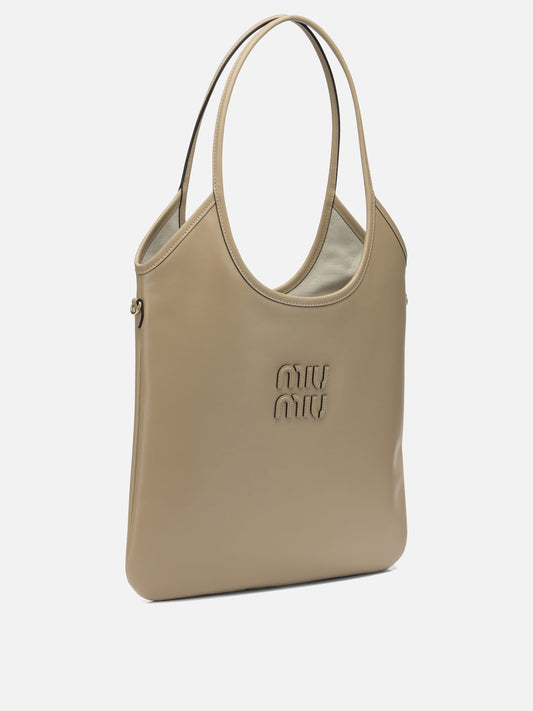 Borse grandi 100% calf leather  Beige - Miu Miu Donna | PDP | VIETTI Online Store | 2
