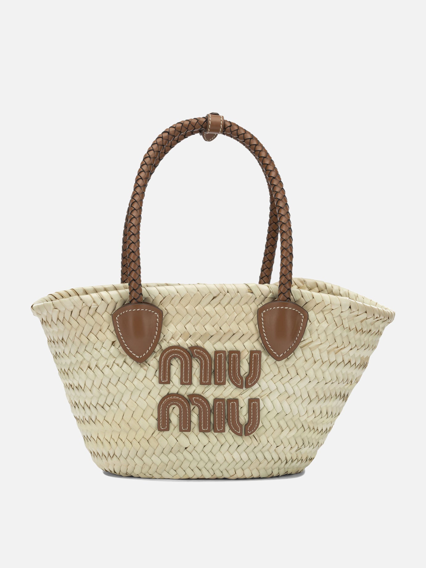 Small bags 100% calf leather  Beige - Miu Miu Women | PDP | VIETTI Online Store | Zoom-Modal
