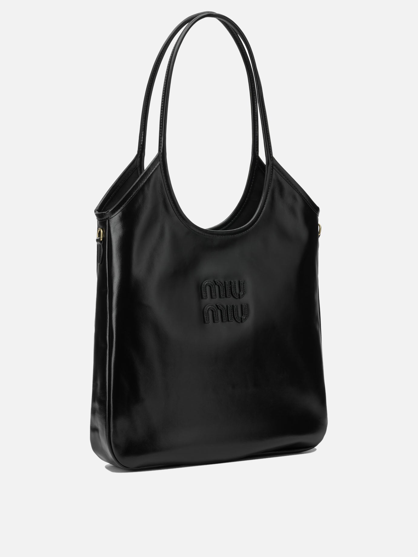 Borse medie 100% calf leather  Nero - Miu Miu Donna | PDP | VIETTI Online Store | thumbnail_2