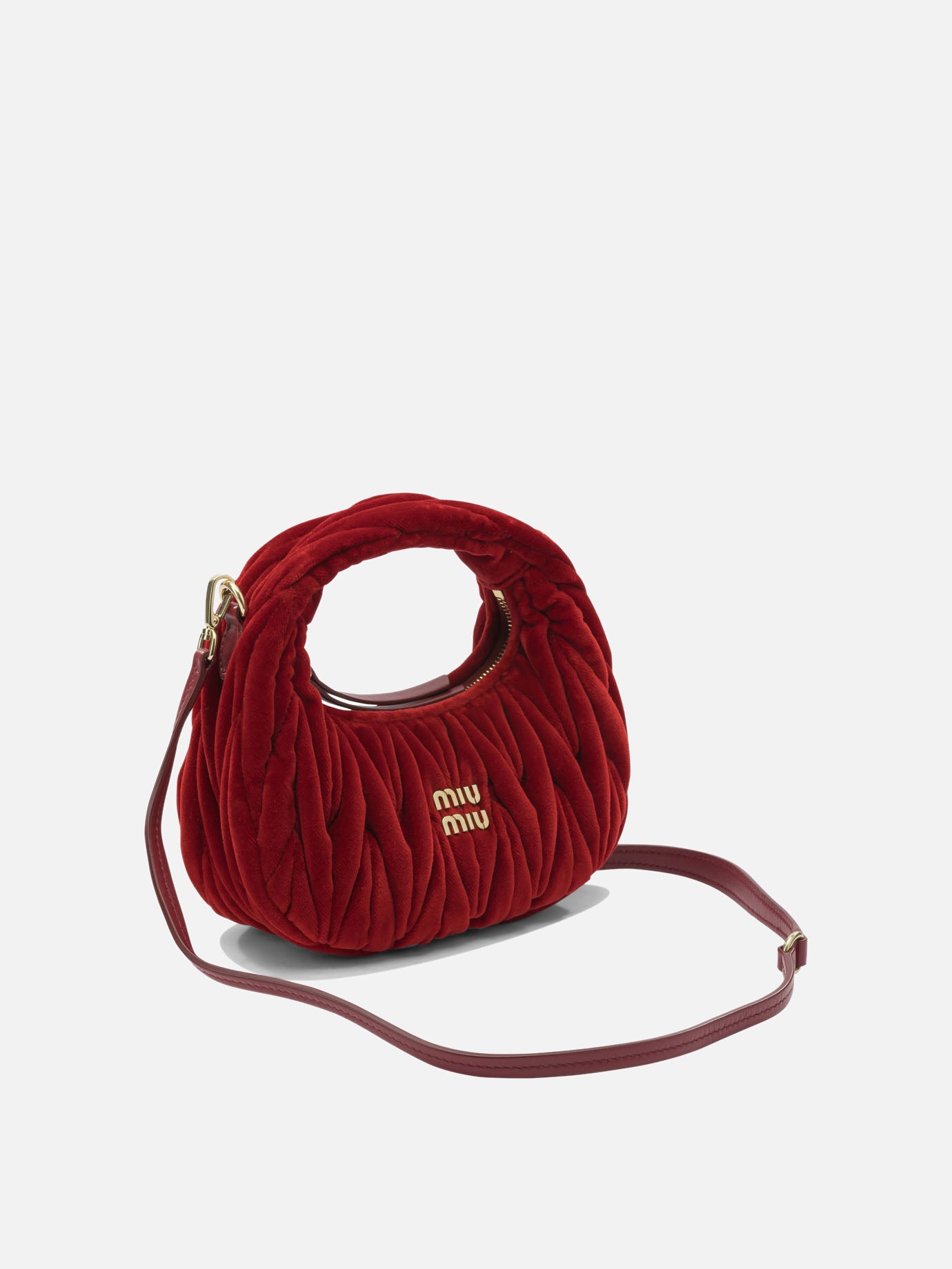 Small bags 100% cotton  Red - Miu Miu Women | PDP | VIETTI Online Store | thumbnail_2