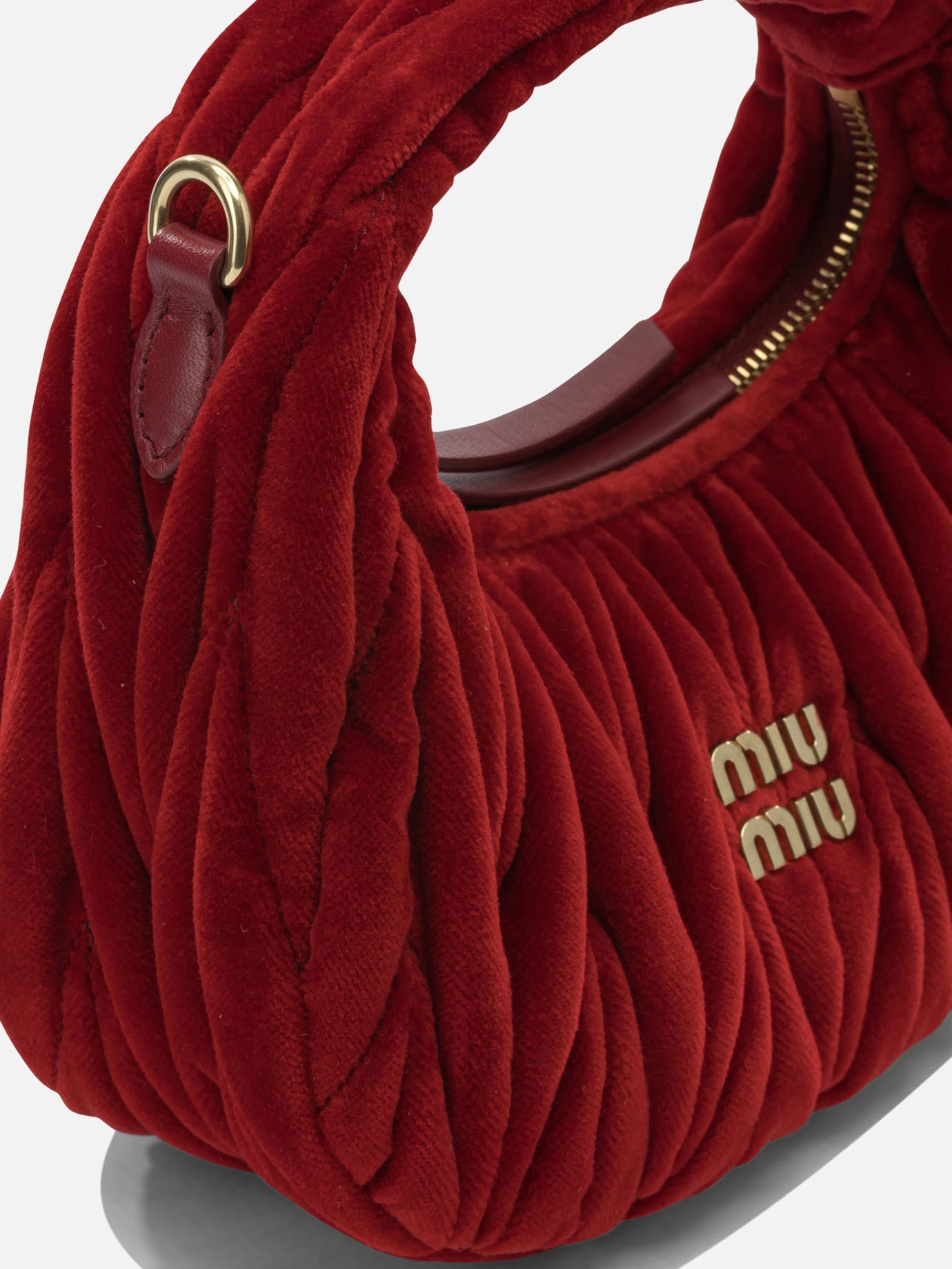 Small bags 100% cotton  Red - Miu Miu Women | PDP | VIETTI Online Store | thumbnail_4
