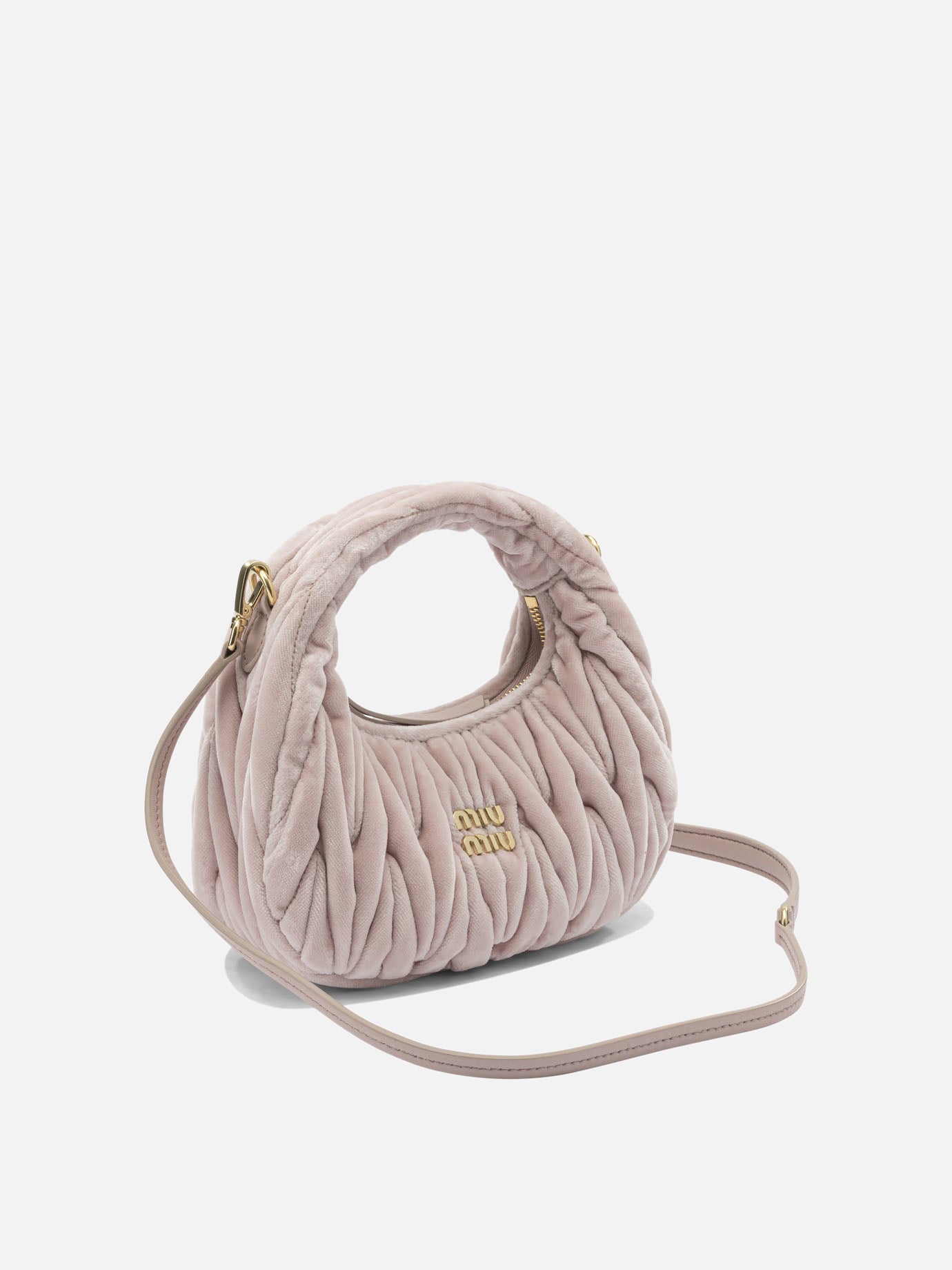 Small bags 100% cotton  Pink - Miu Miu Women | PDP | VIETTI Online Store | Zoom-Modal_2

