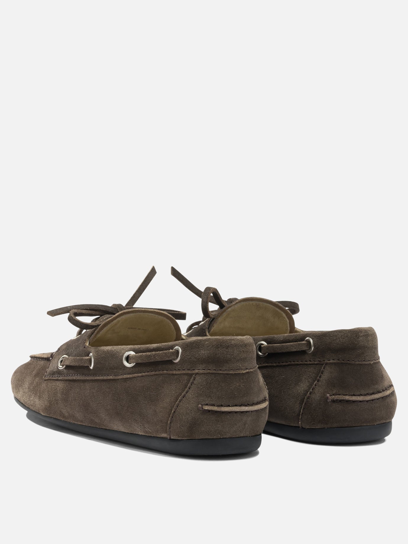 Laced loafers 100% calf leather  Brown - Miu Miu Women | PDP | VIETTI Online Store | Zoom-Modal_4
