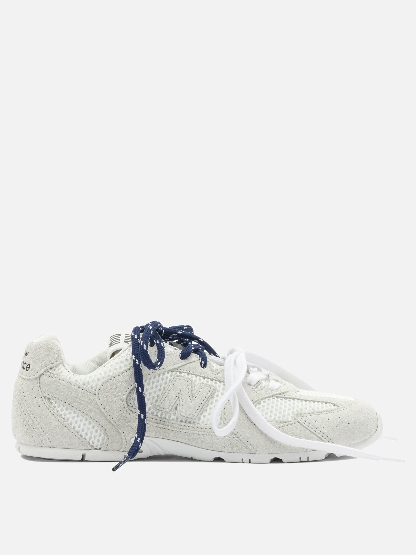 Sneaker basse 100% calf leather - 100% polyester  Bianco - Miu Miu Donna | PDP | VIETTI Online Store | thumbnail