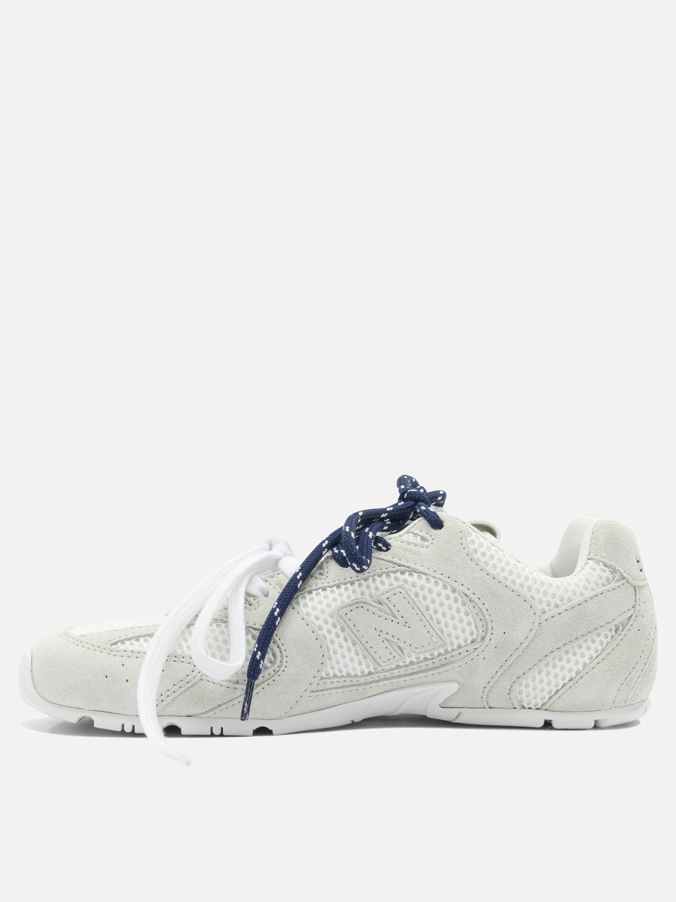 Sneaker basse 100% calf leather - 100% polyester  Bianco - Miu Miu Donna | PDP | VIETTI Online Store | thumbnail_3