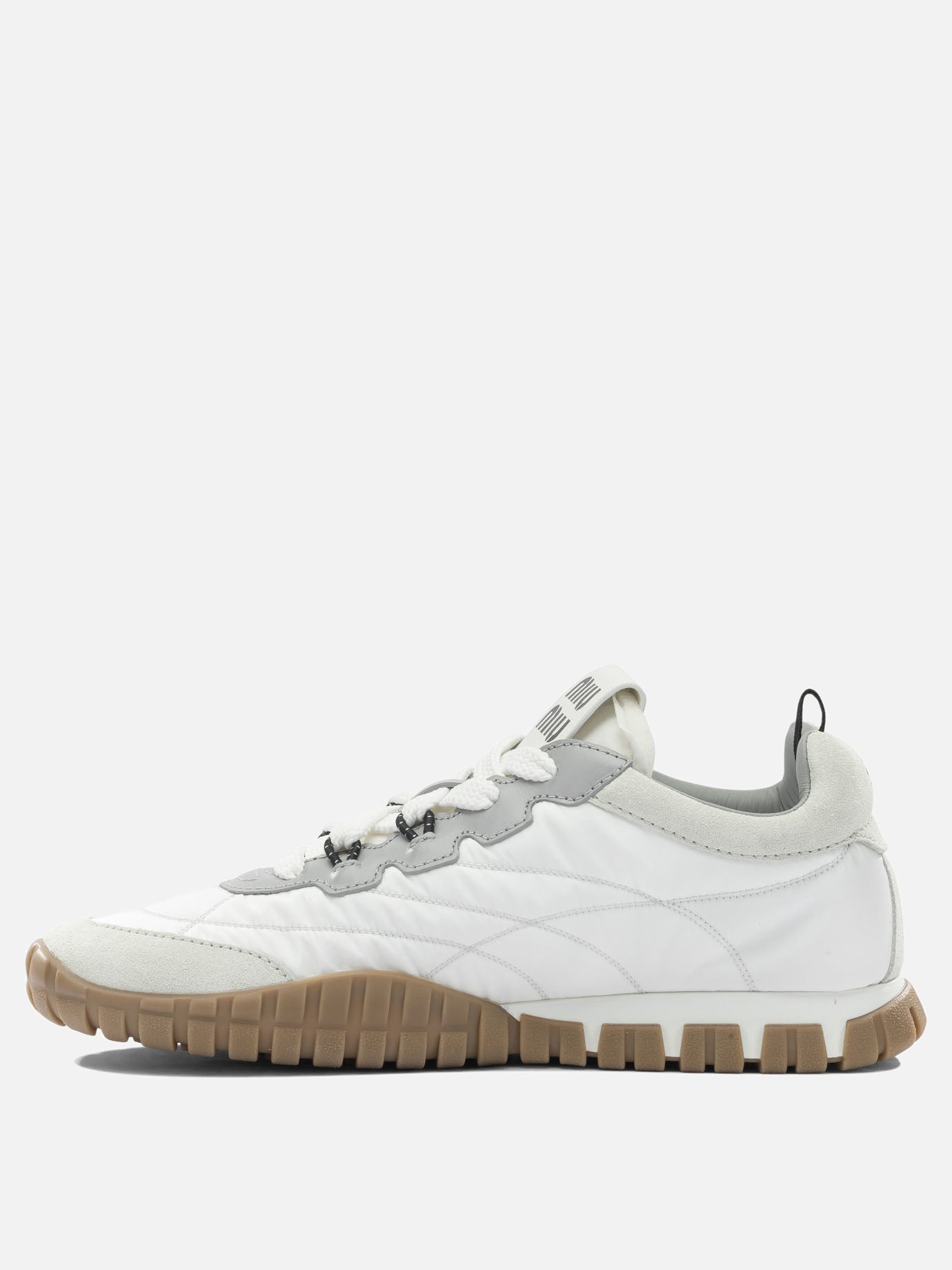 Sneaker basse 100% recycled polyamide - 100% rubber  Bianco - Miu Miu Donna | PDP | VIETTI Online Store | thumbnail_3