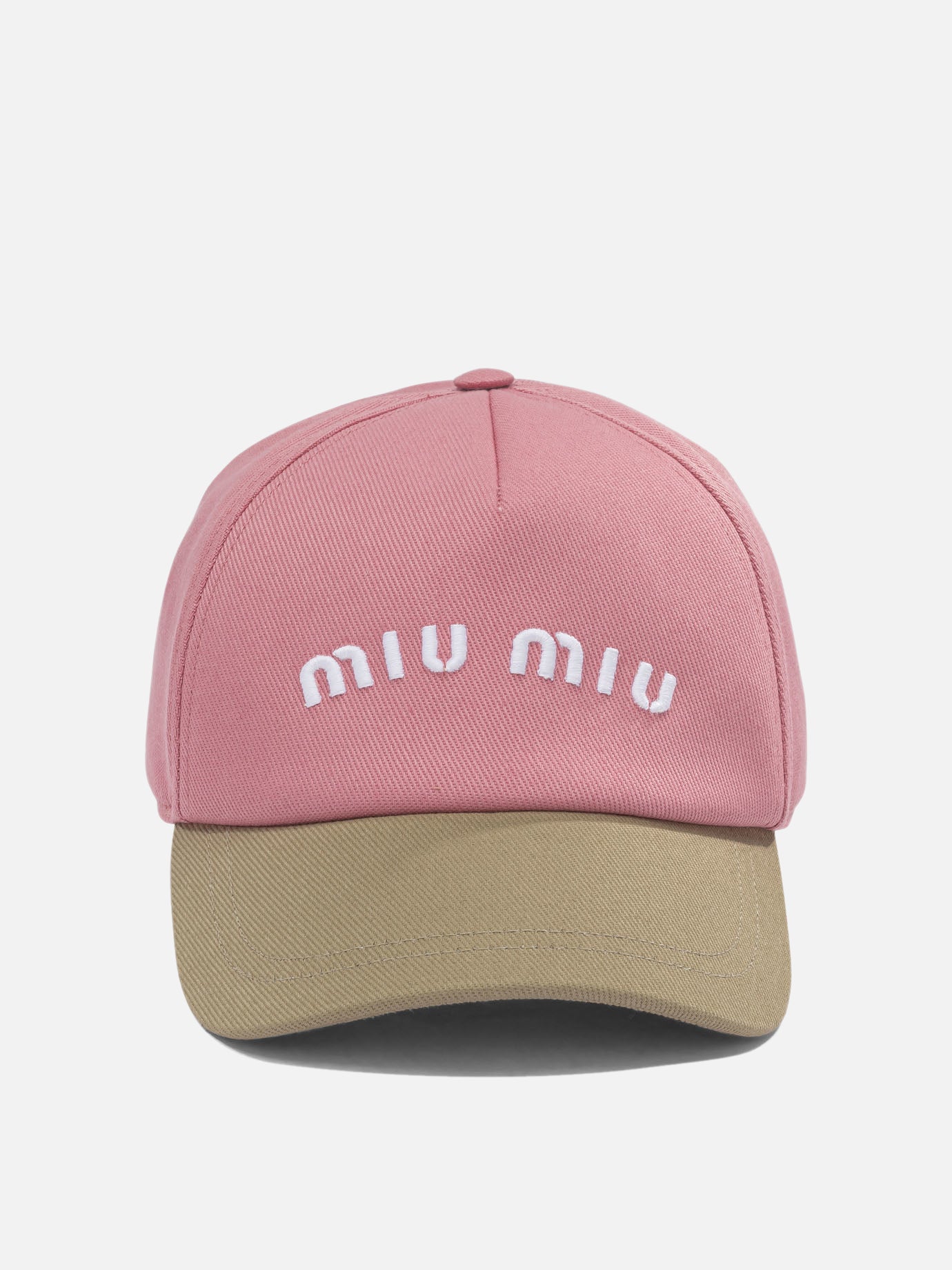 Baseball caps 100% cotton  Pink - Miu Miu Women | PDP | VIETTI Online Store | thumbnail