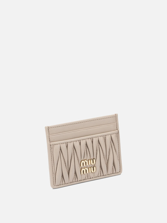 Portacarte 100 % calf leather  Rosa - Miu Miu Donna | PLP | VIETTI Online Store | 2
