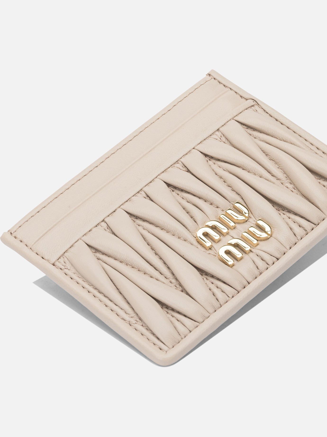 Portacarte 100 % calf leather  Rosa - Miu Miu Donna | PDP | VIETTI Online Store | Zoom-Modal_4
