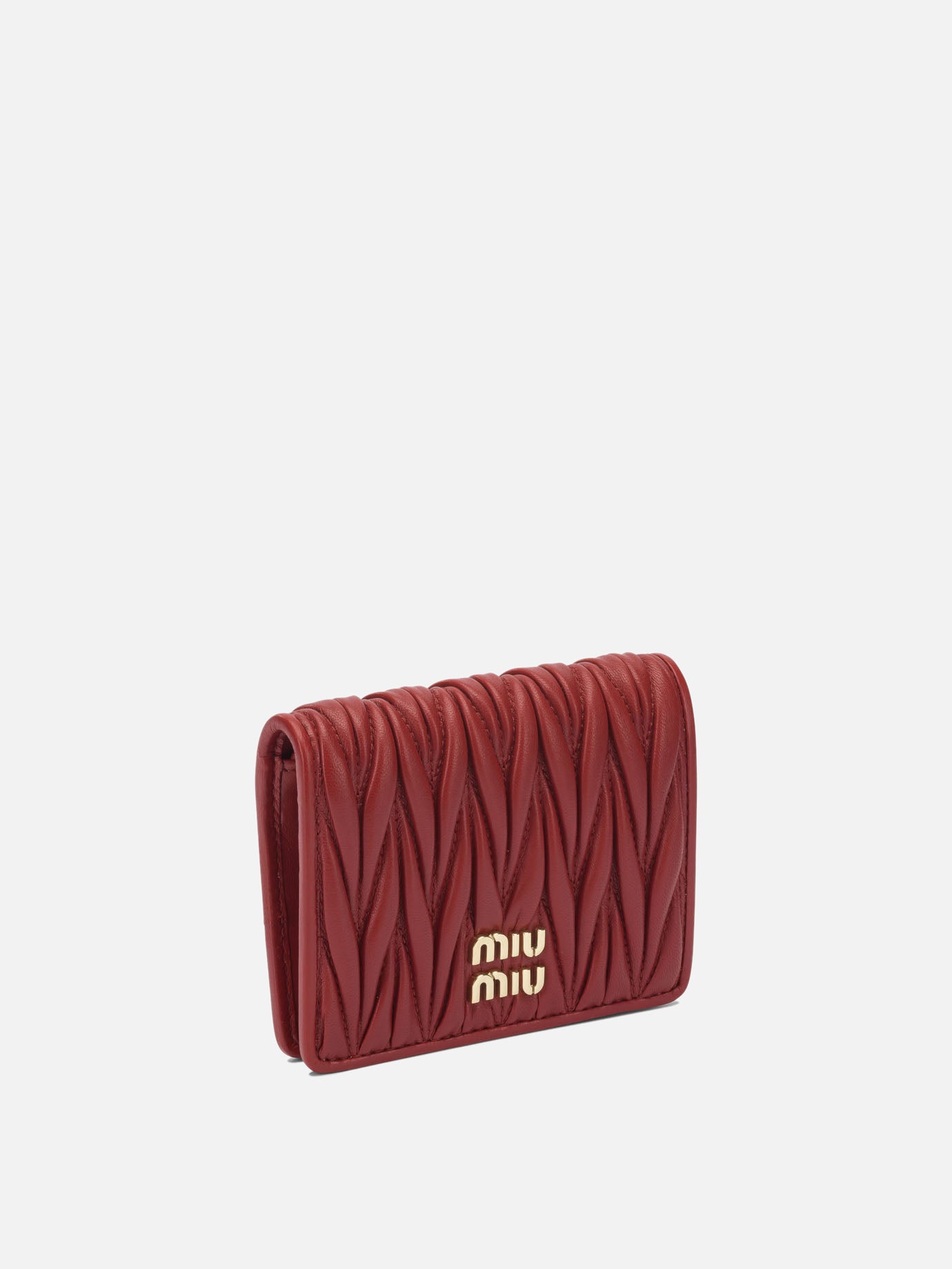 Portafogli 100% lamb leather  Rosso - Miu Miu Donna | PDP | VIETTI Online Store | Zoom-Modal_2
