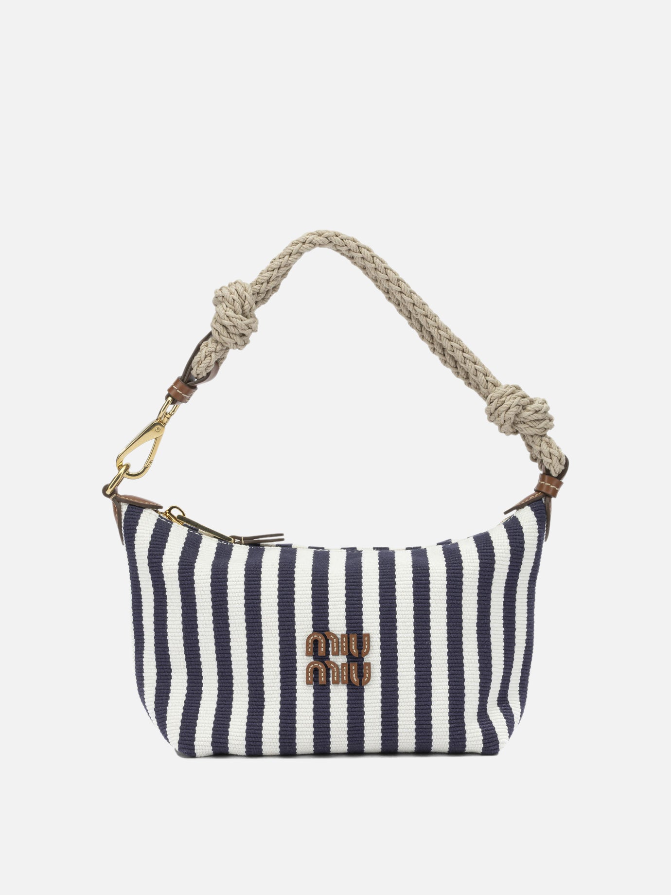 Small bags 100% cotton  Blue - Miu Miu Women | PDP | VIETTI Online Store | Zoom-Modal

