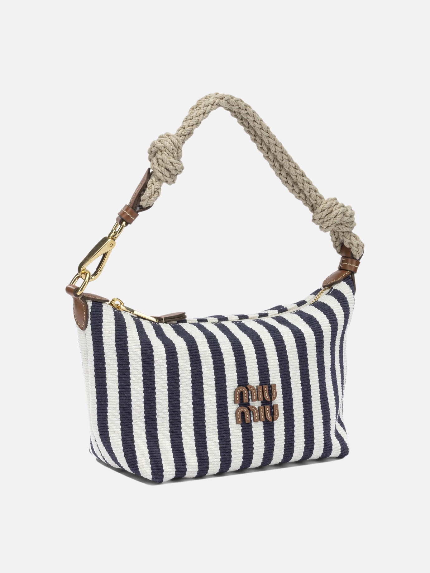 Small bags 100% cotton  Blue - Miu Miu Women | PDP | VIETTI Online Store | Zoom-Modal_2
