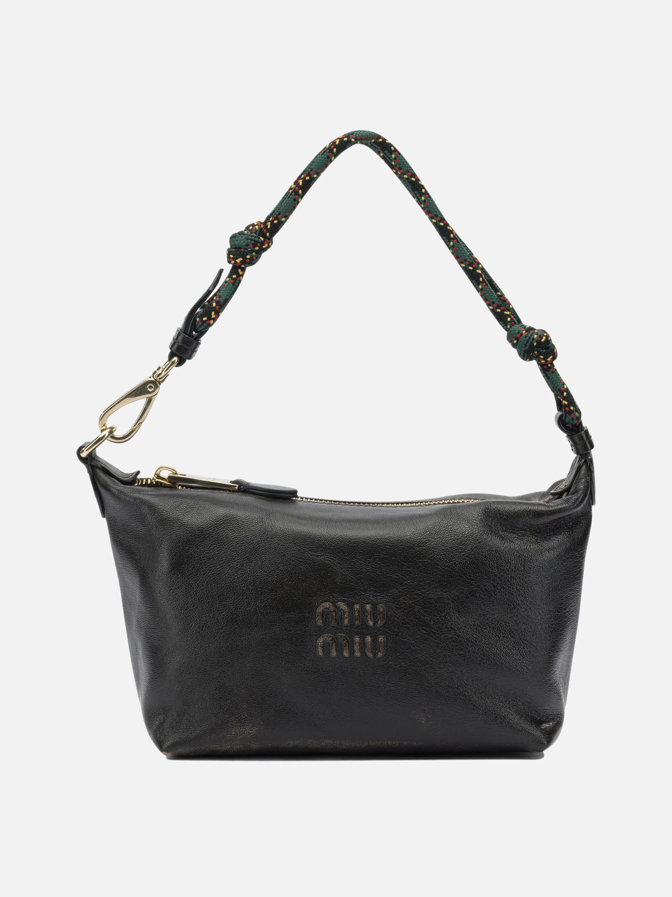 Borse piccole 100% leather  Marrone - Miu Miu Donna | PDP | VIETTI Online Store | Zoom-Modal
