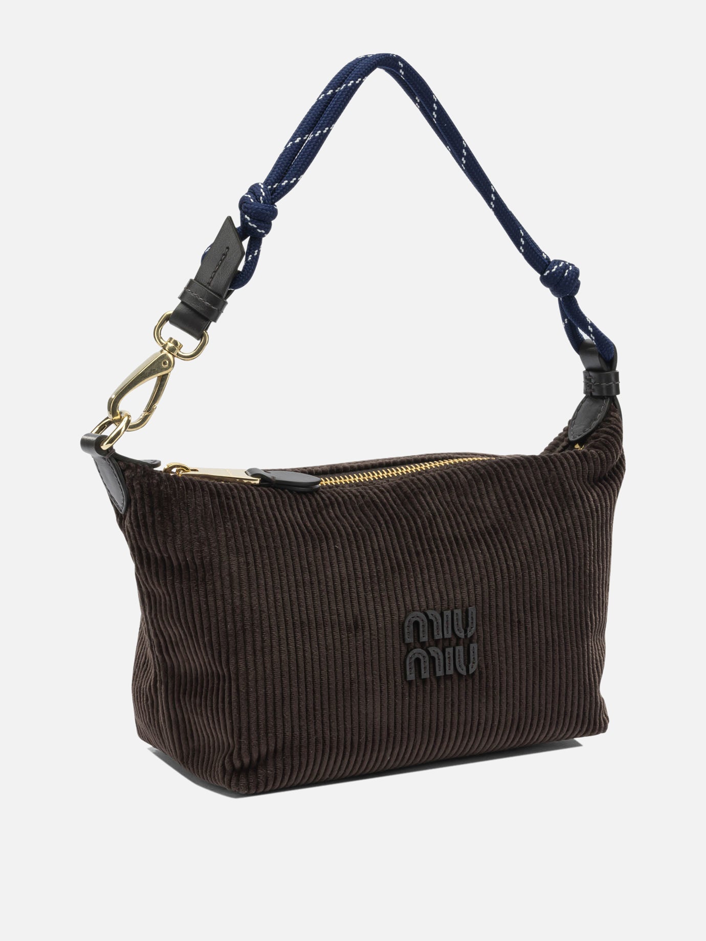 Borse piccole 100% cotton  Marrone - Miu Miu Donna | PDP | VIETTI Online Store | Zoom-Modal_2
