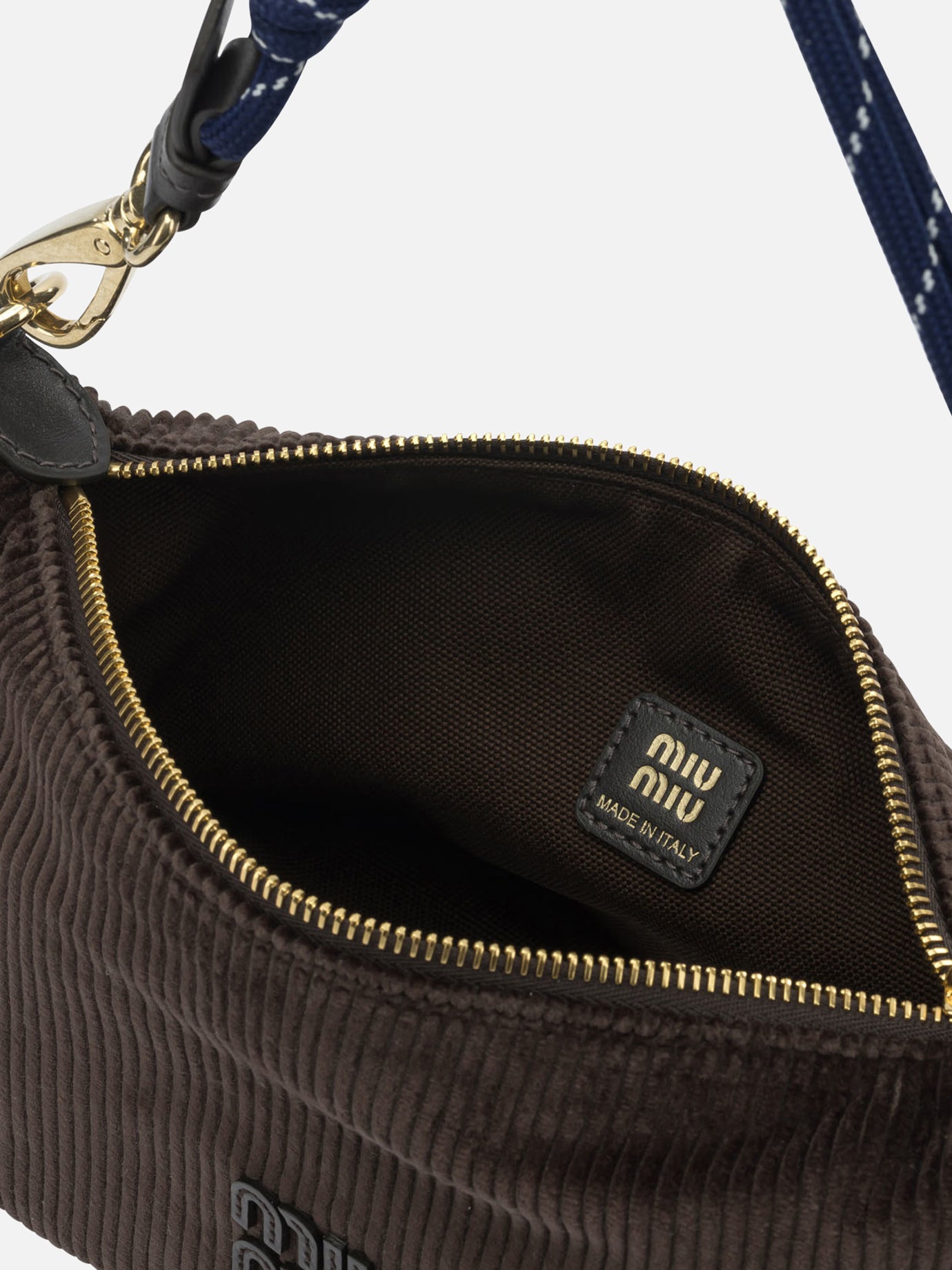 Borse piccole 100% cotton  Marrone - Miu Miu Donna | PDP | VIETTI Online Store | thumbnail_5