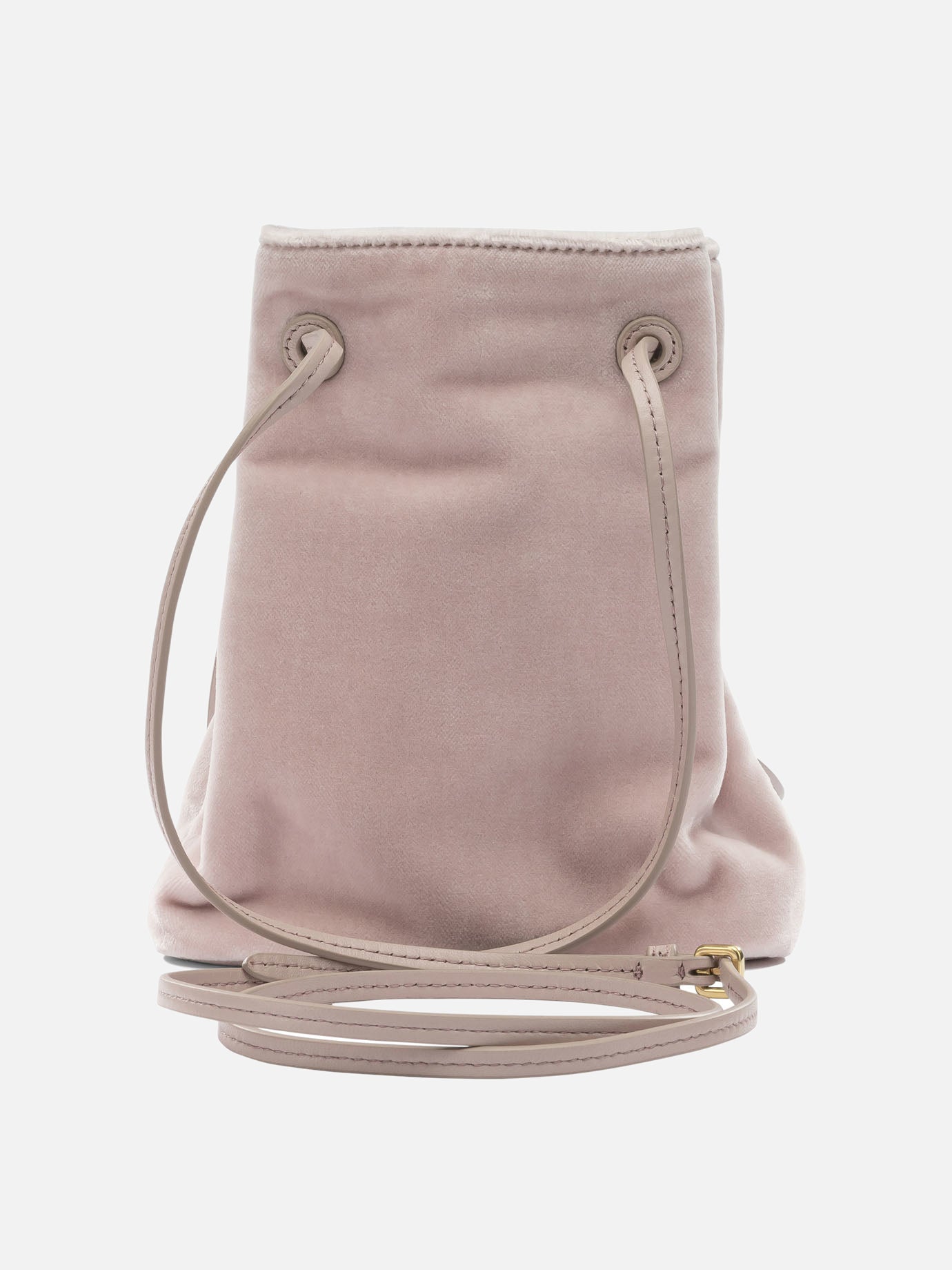 Mini bags 100% cotton - 100% lamb leather  Pink - Miu Miu Women | PDP | VIETTI Online Store | thumbnail_3