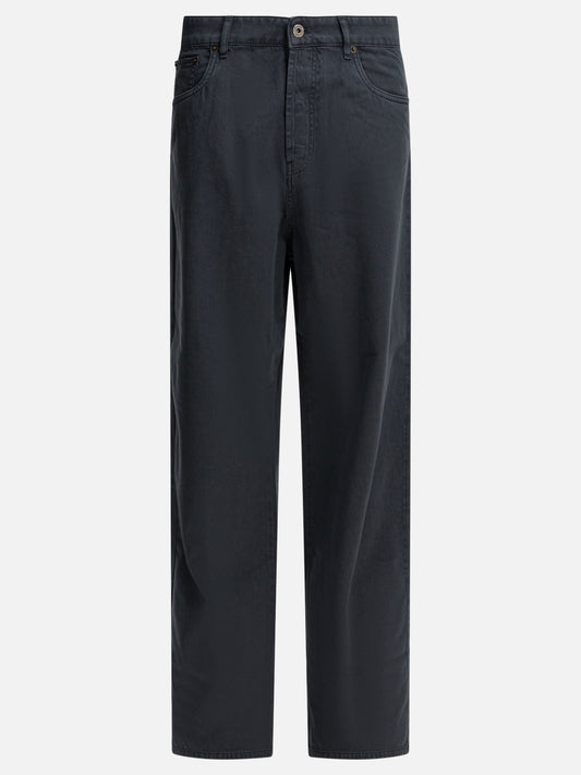 Straight-leg jeans Logo  Grey - Miu Miu Women | PLP | VIETTI Online Store 
