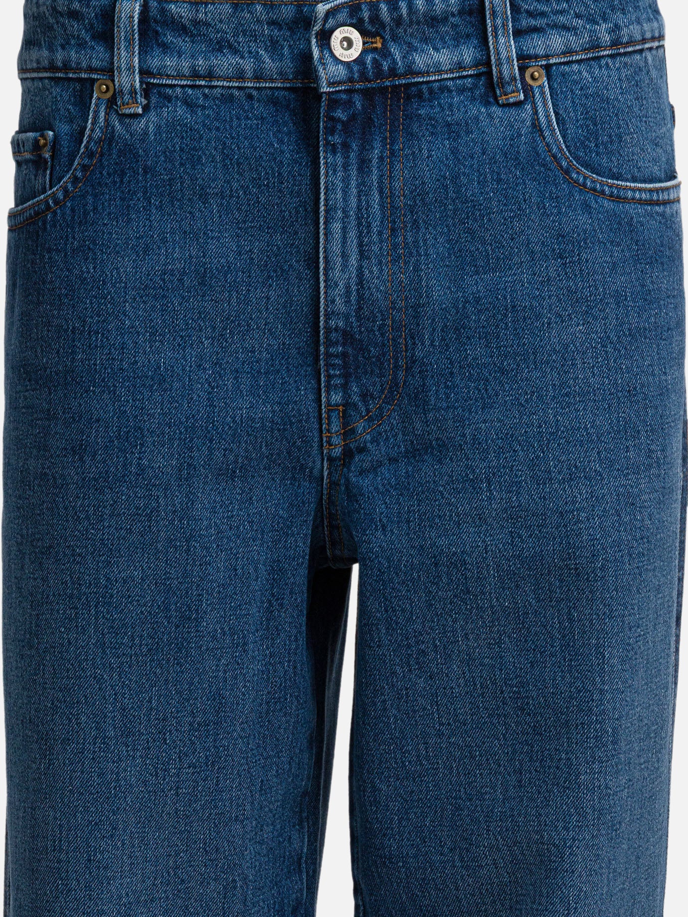 Jeans a gamba larga Logo  Blu - Miu Miu Donna | PDP | VIETTI Online Store | Zoom-Modal_5
