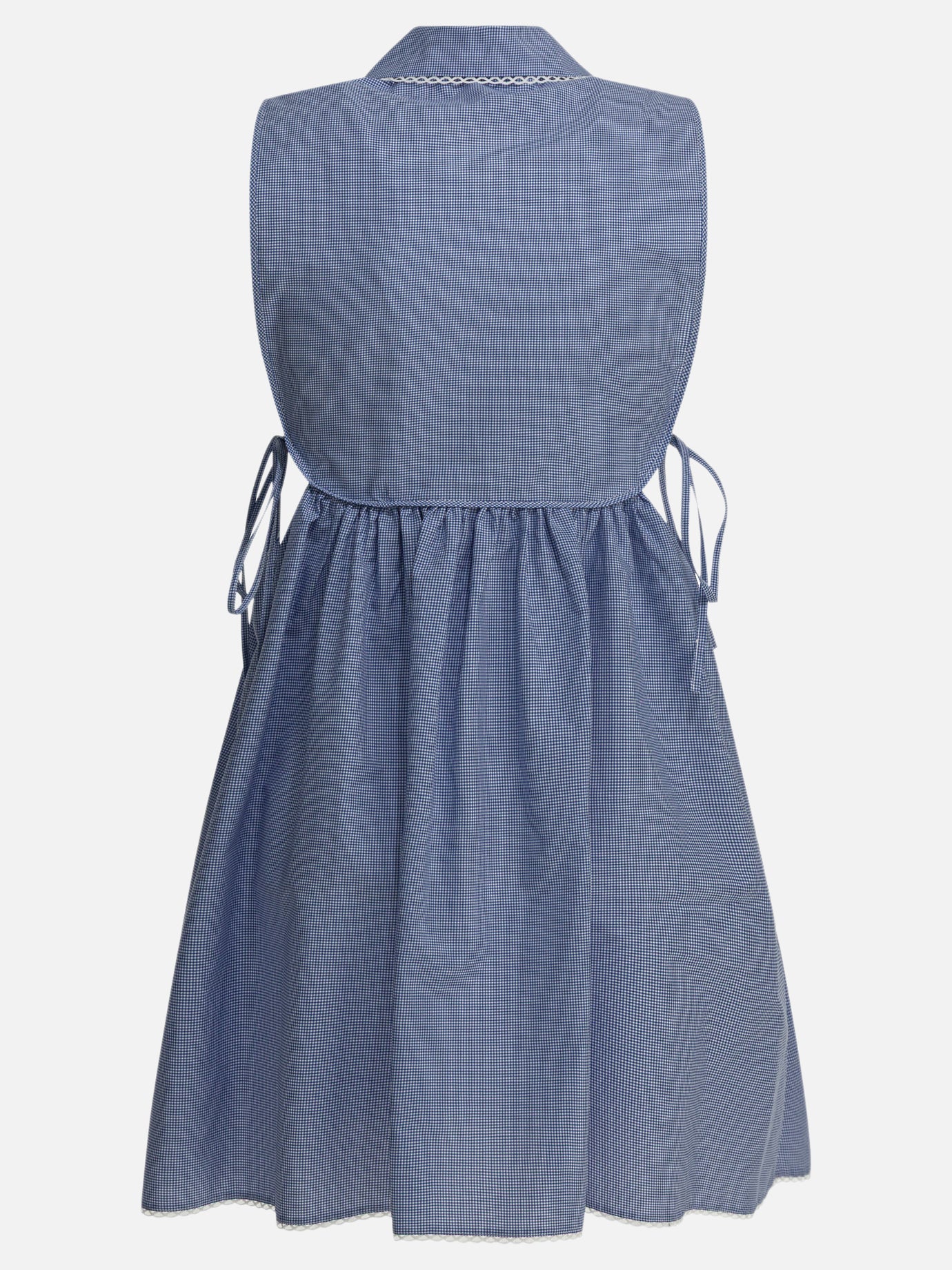 Mini dresses Logo  Light blue - Miu Miu Women | PDP | VIETTI Online Store | thumbnail_4
