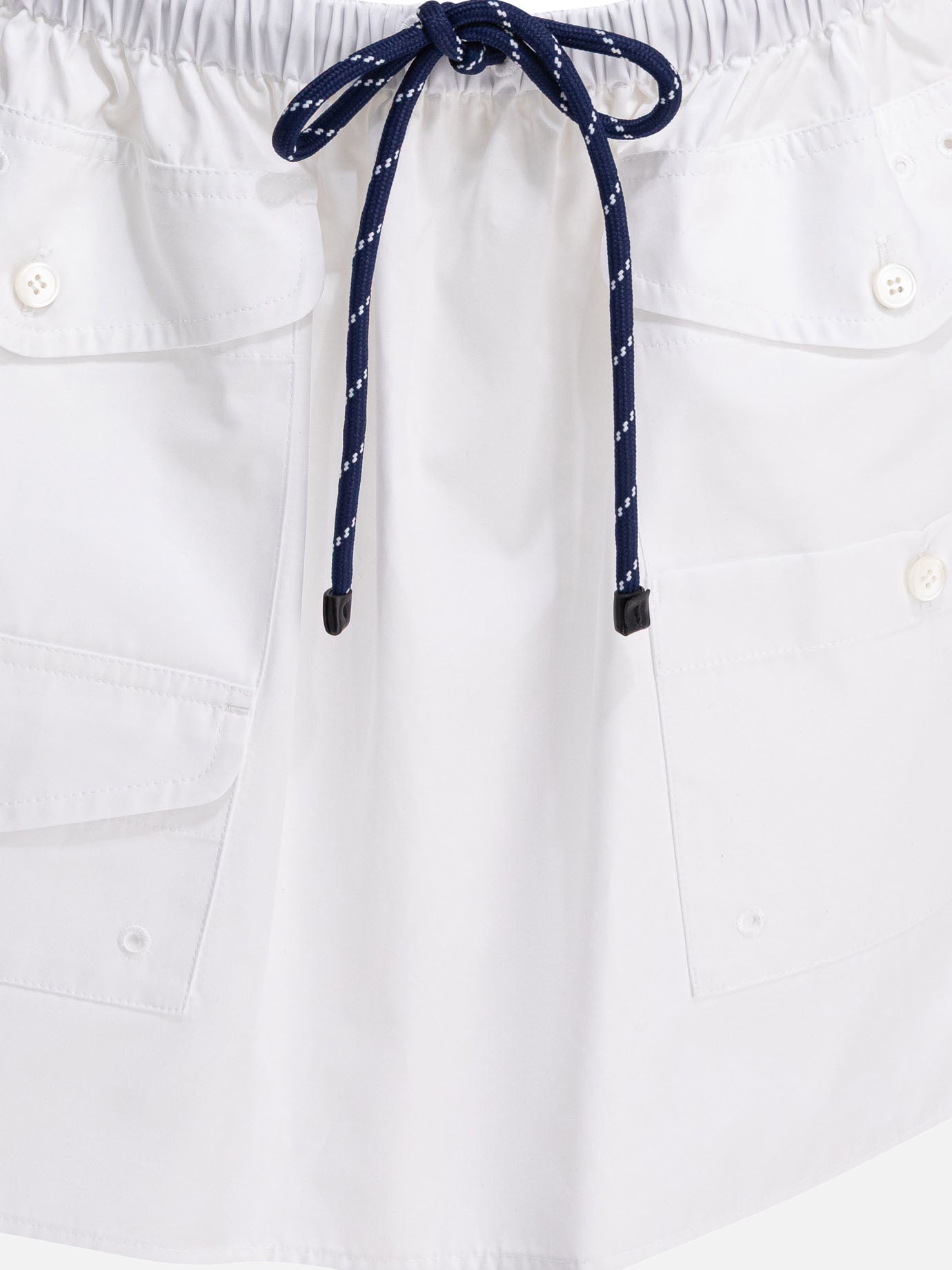 Minigonne Logo  Bianco - Miu Miu Donna | PDP | VIETTI Online Store | Zoom-Modal_3
