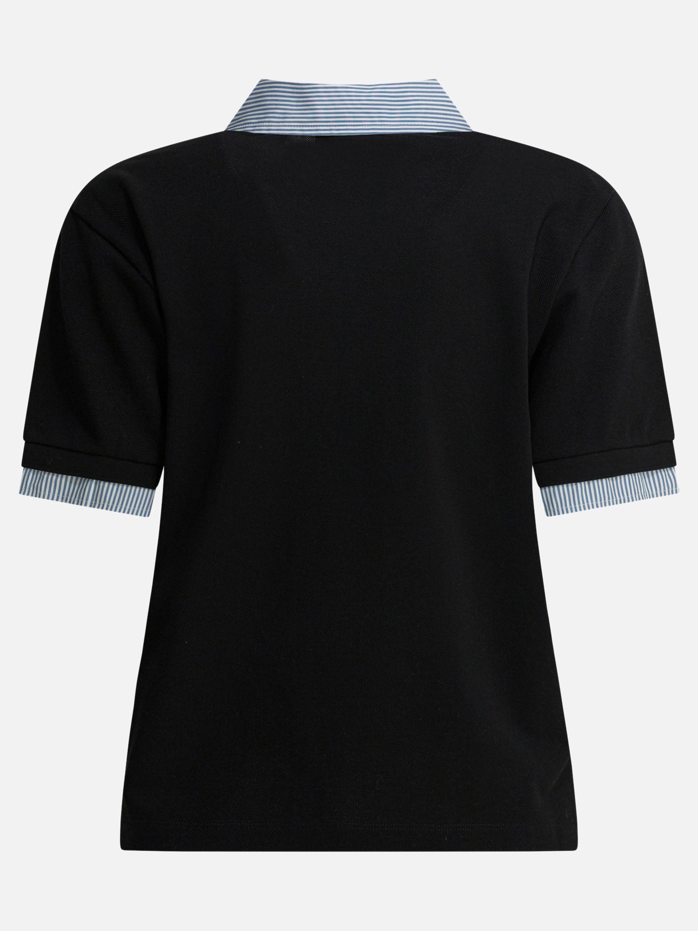 Polo shirts with buttons Logo  Black - Miu Miu Women | PDP | VIETTI Online Store | Zoom-Modal_2
