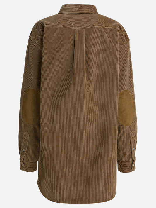 Camicie casual Logo  Beige - Miu Miu Donna | PDP | VIETTI Online Store | 2
