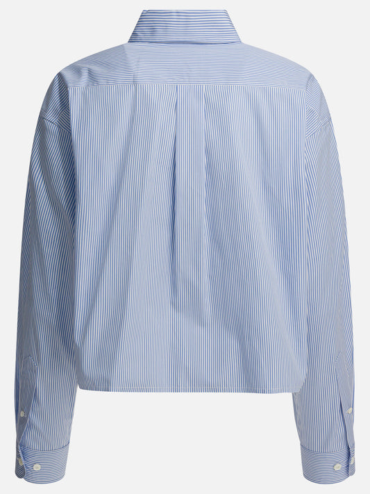 Camicie casual Logo  Azzurro - Miu Miu Donna | PDP | VIETTI Online Store | 2
