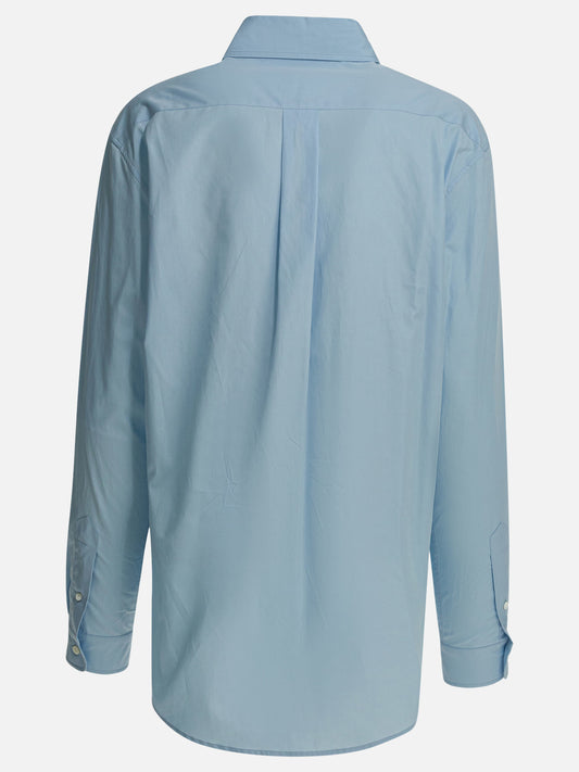 Casual shirts Logo  Light blue - Miu Miu Women | PDP | VIETTI Online Store | 2

