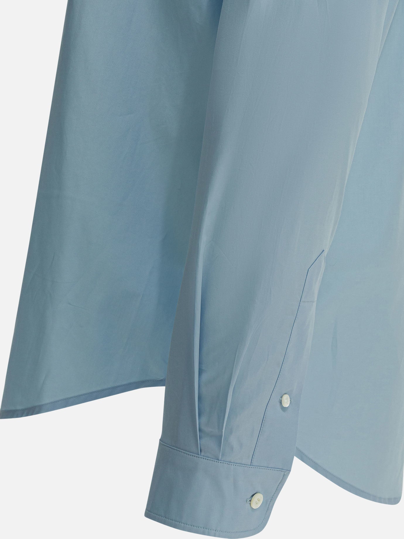 Casual shirts Logo  Light blue - Miu Miu Women | PDP | VIETTI Online Store | Zoom-Modal_4

