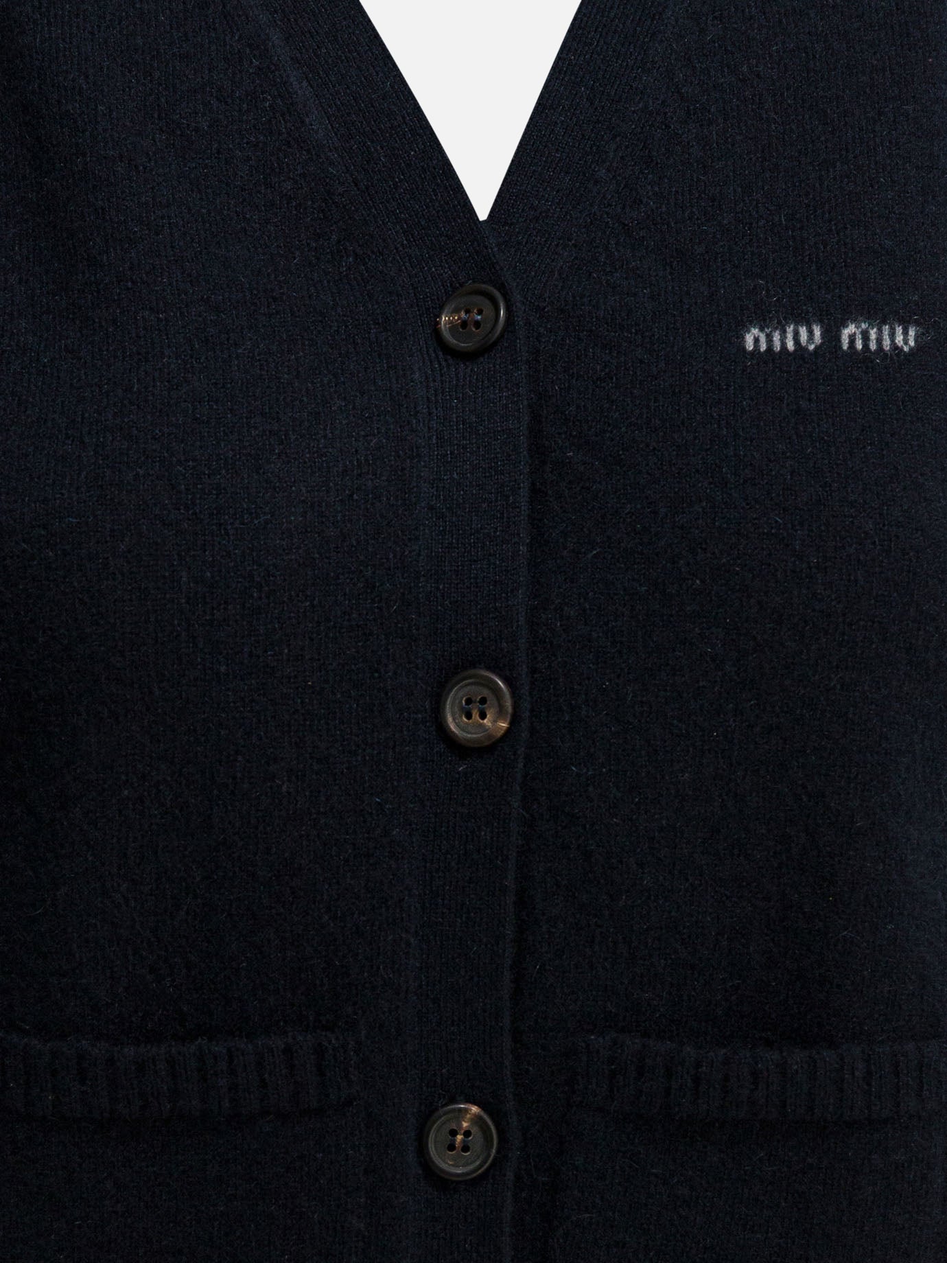 Vests Logo  Blue - Miu Miu Women | PDP | VIETTI Online Store | Zoom-Modal_3
