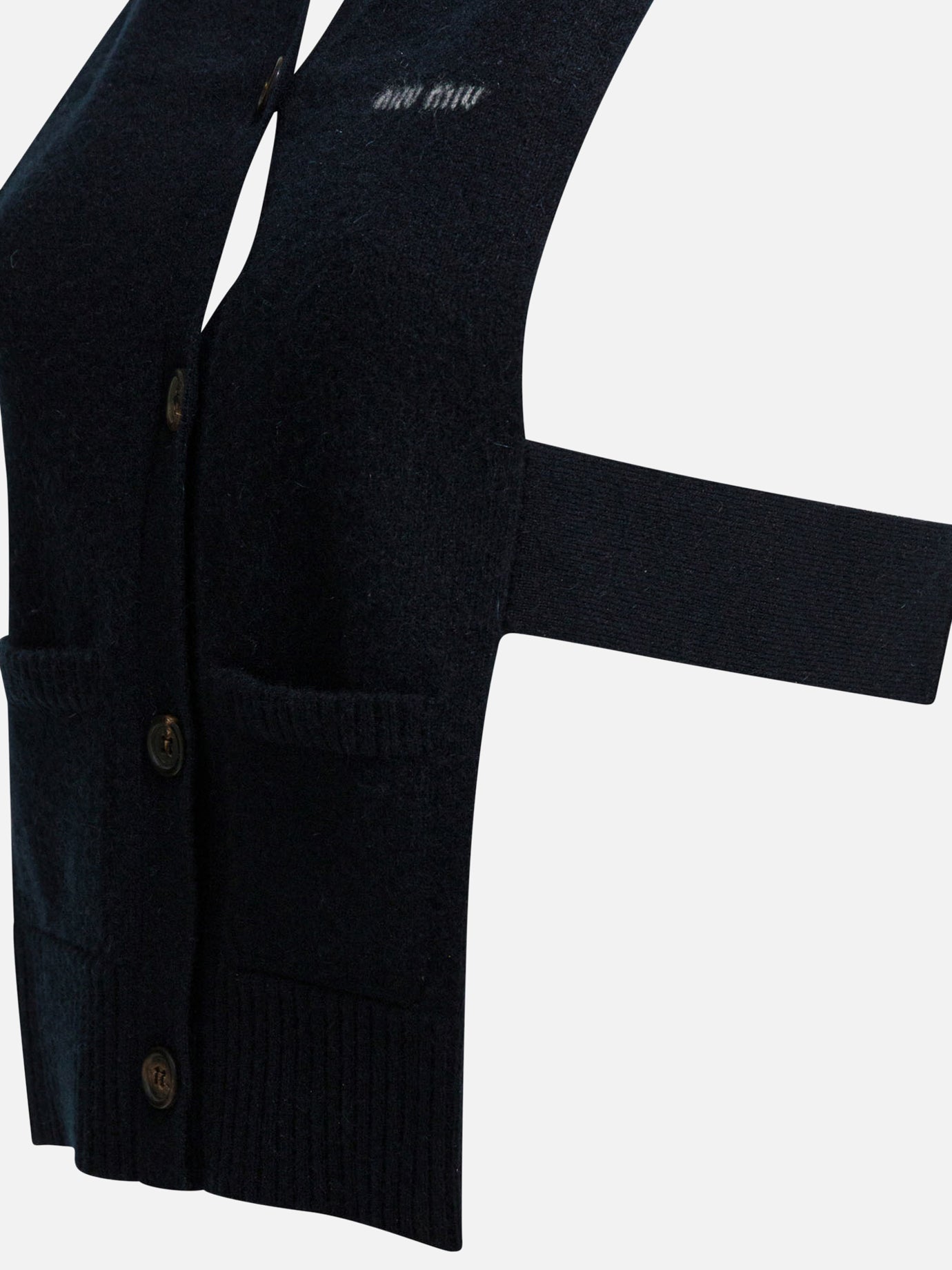 Vests Logo  Blue - Miu Miu Women | PDP | VIETTI Online Store | Zoom-Modal_4
