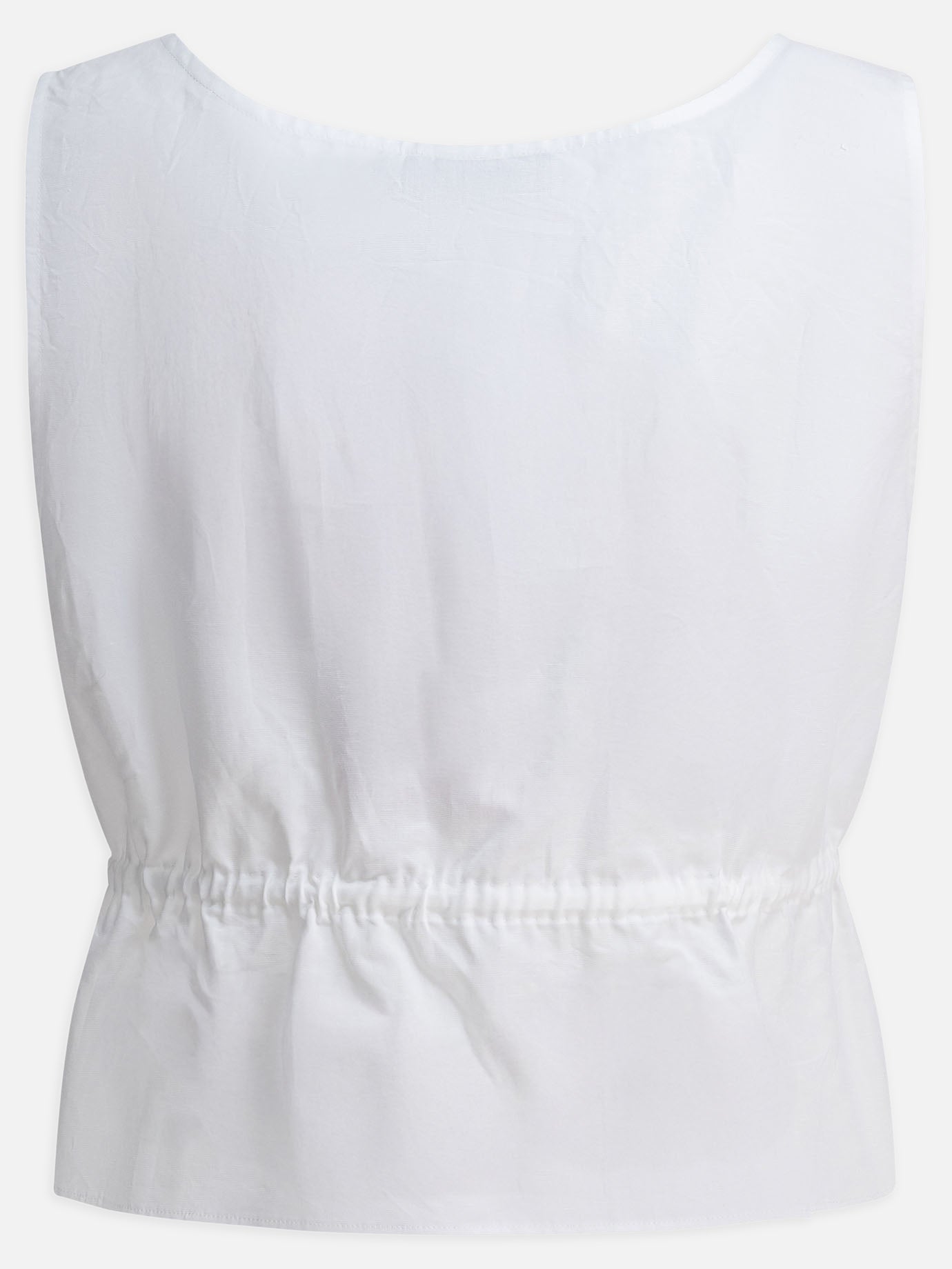Top casual Logo  Bianco - Miu Miu Donna | PDP | VIETTI Online Store | Zoom-Modal_2
