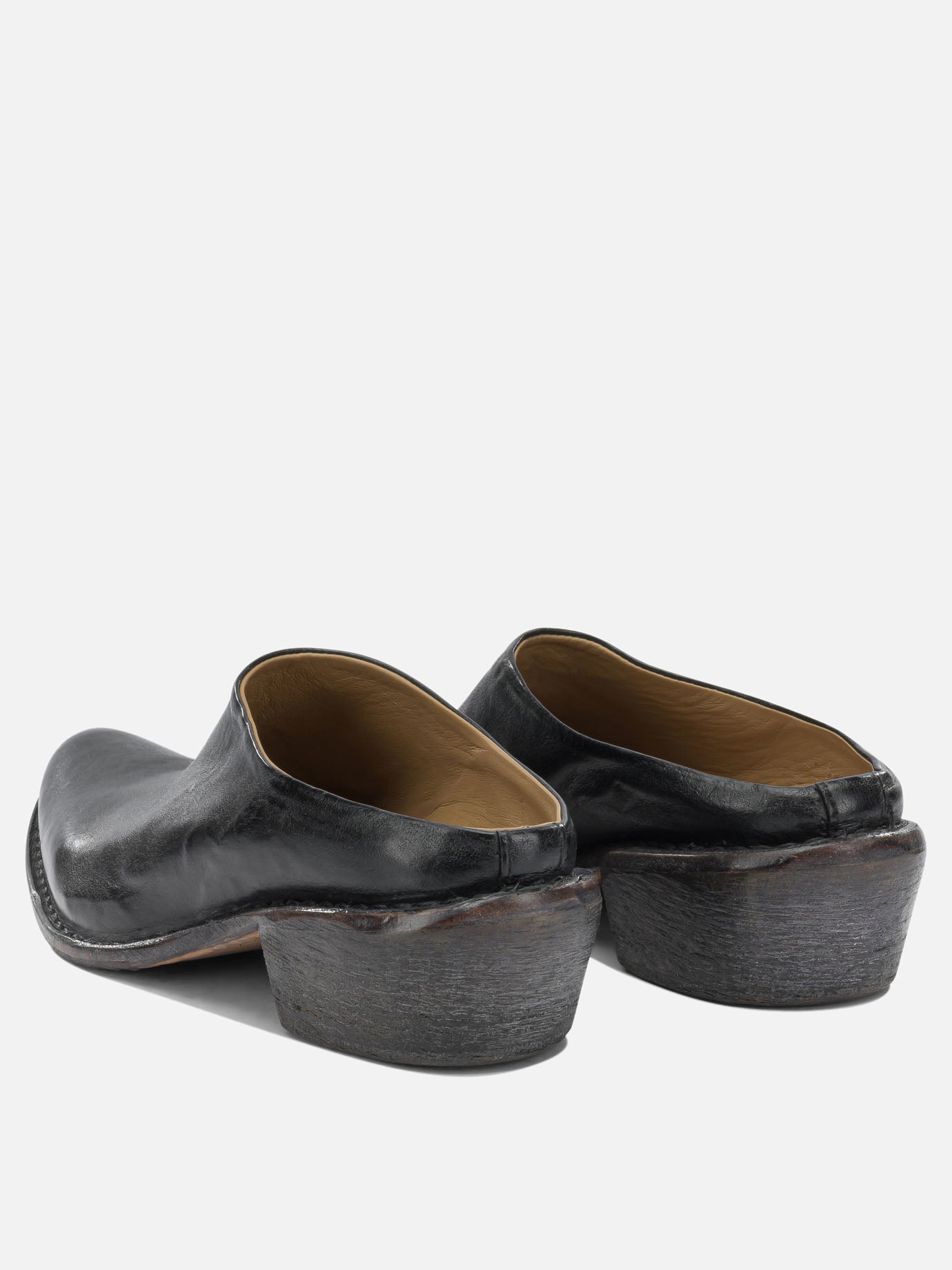 Flat sandals 100% leather  Black - Moma Women | PDP | VIETTI Online Store | thumbnail_4
