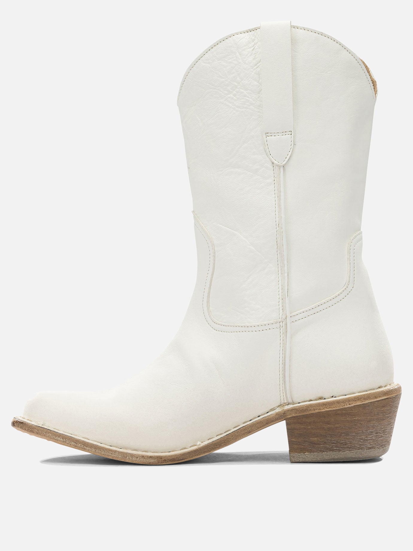 Cowboy 100 % calf leather - 70% calf leather 30% rubber  White - Moma Women | PDP | VIETTI Online Store | thumbnail_3