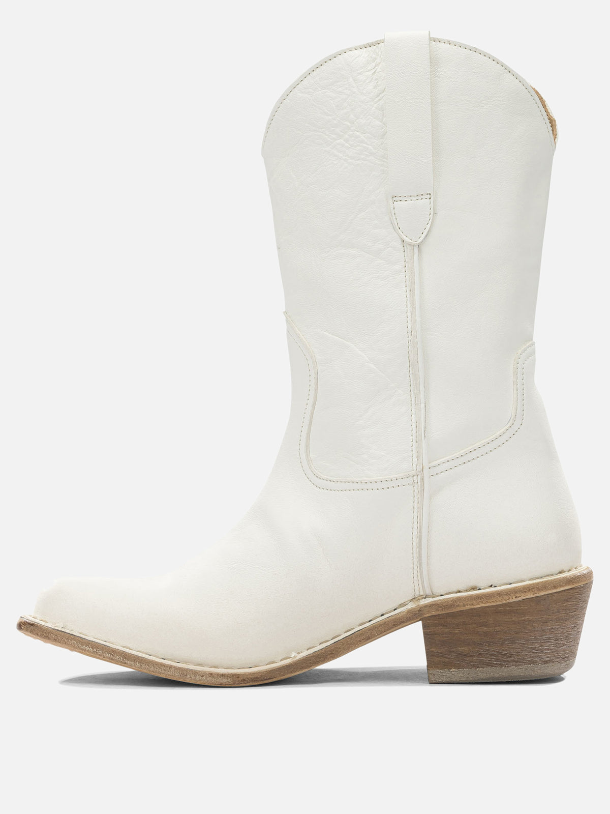 Moma "Dallas" cowboy boots White - VIETTI