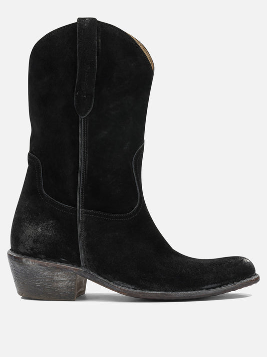 Cowboy 100 % calf leather - 70% calf leather 30% rubber  Black - Moma Women | PLP | VIETTI Online Store 
