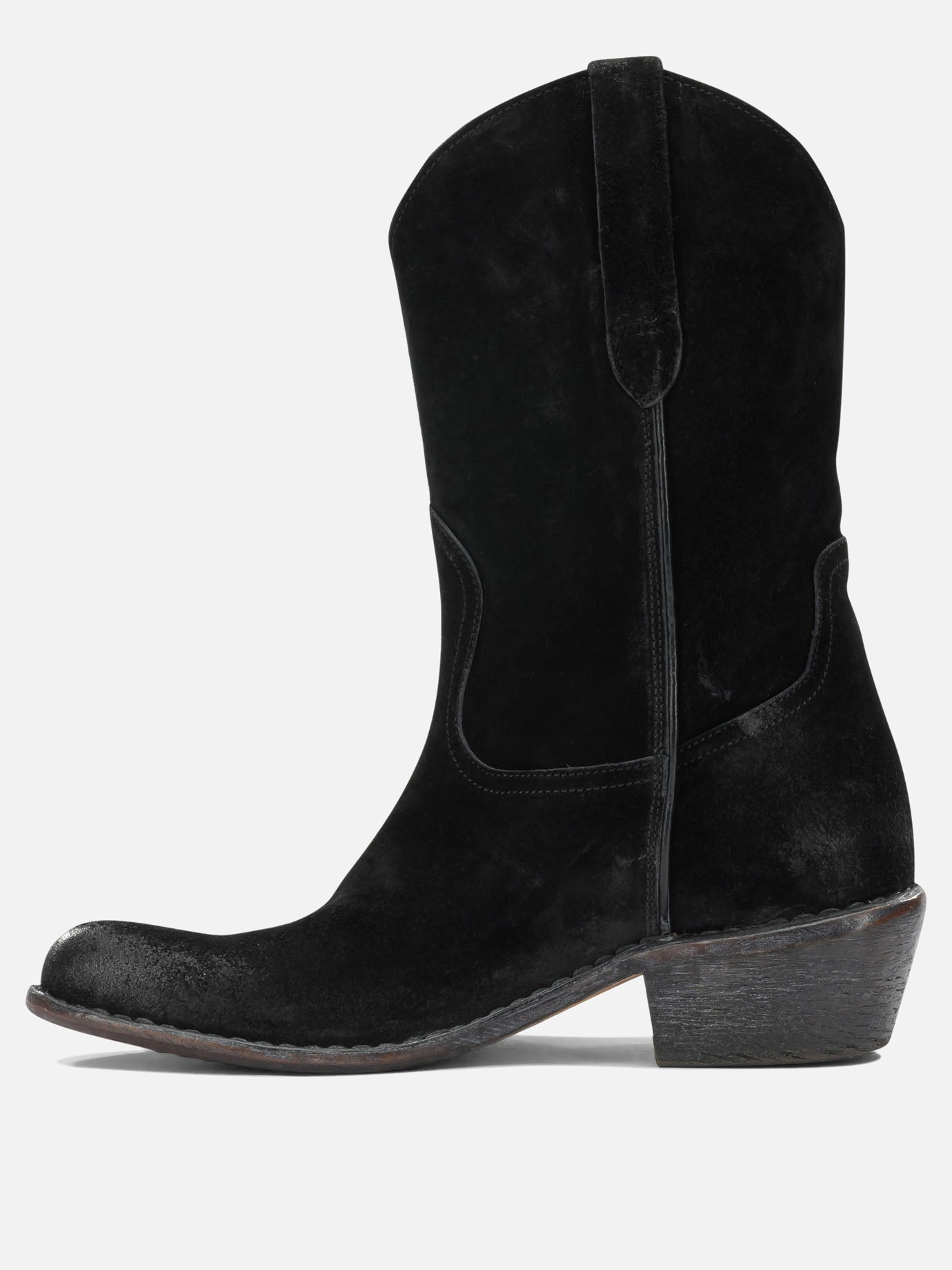 Cowboy 100 % calf leather - 70% calf leather 30% rubber  Black - Moma Women | PDP | VIETTI Online Store | Zoom-Modal_3
