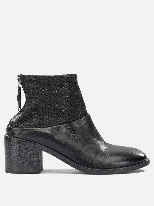 Zipped boots 100% leather  Black - Moma Women | PLP | VIETTI Online Store 
