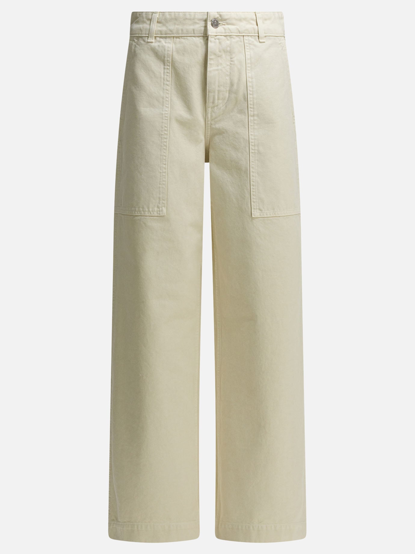 Pantaloni casual Solid colour  Beige - Moncler Donna | PDP | VIETTI Online Store | Zoom-Modal
